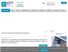 Tablet Screenshot of ept.elblag.eu