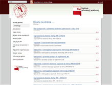 Tablet Screenshot of bip.teatr.elblag.pl