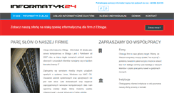 Desktop Screenshot of informatyk24.elblag.pl