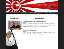 Tablet Screenshot of aikido.elblag.com.pl
