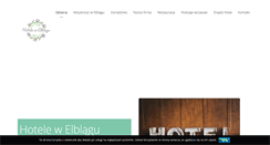 Desktop Screenshot of hotele.elblag.pl