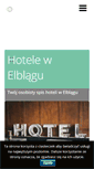 Mobile Screenshot of hotele.elblag.pl