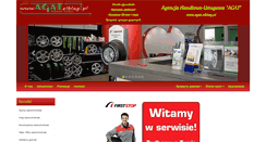 Desktop Screenshot of agat.elblag.pl