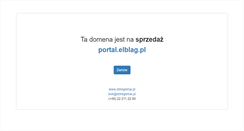 Desktop Screenshot of portal.elblag.pl