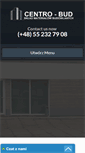 Mobile Screenshot of centrobud.elblag.pl