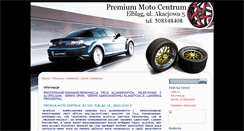 Desktop Screenshot of premiummotocentrum.elblag.com.pl